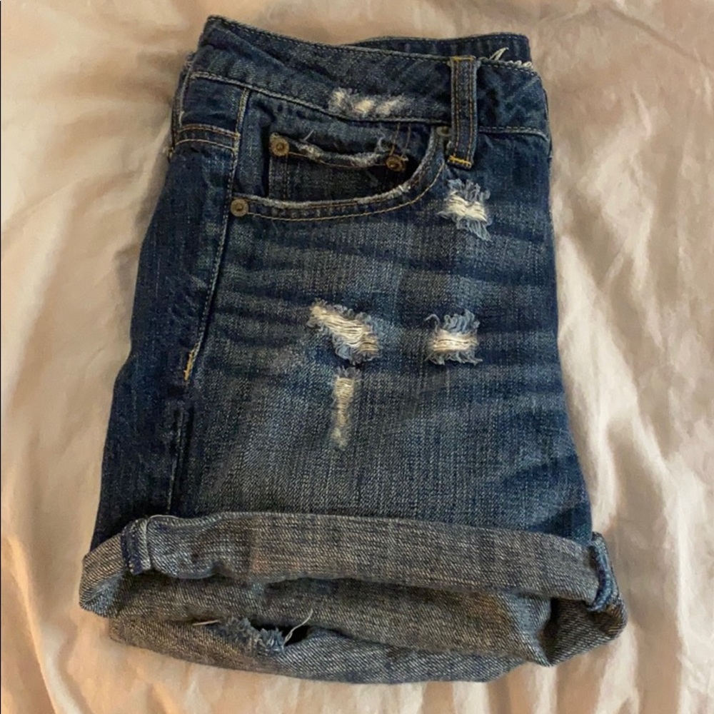 American Eagle Rolled Jean Shorts